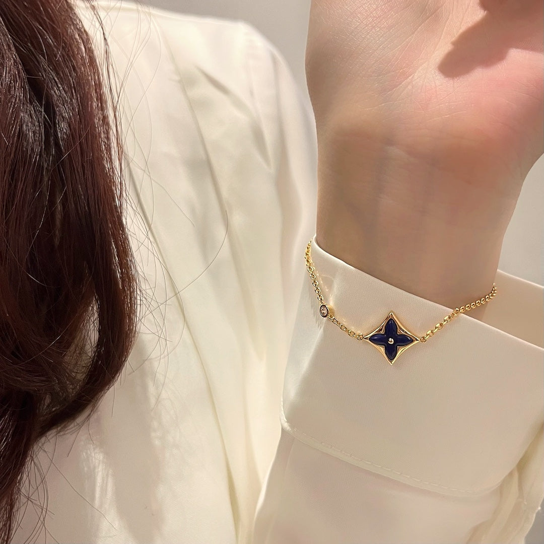 ¡®Moco¡¯COLOR STAR PINK GOLD DIAMOND BRACELET