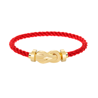 ¡®Moco¡¯CHANCE LARGE 8 FIGURE BUCKLE NO DIAMOND BRACELET GOLD