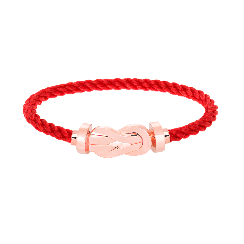 ¡®Star¡¯CHANCE LARGE 8 FIGURE BUCKLE NO DIAMOND BRACELET ROSE GOLD