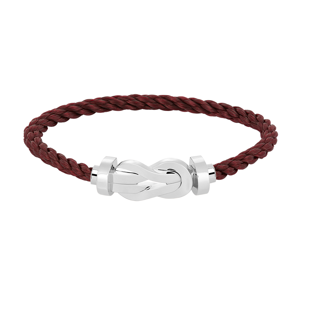 ¡®Star¡¯CHANCE LARGE 8 FIGURE BUCKLE NO DIAMOND BRACELET SILVER