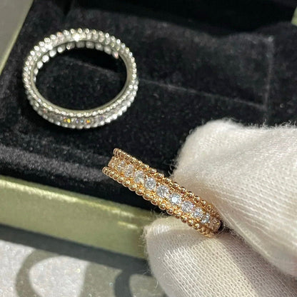 ¡®Moco¡¯PERLEE DIAMOND SILVER RING