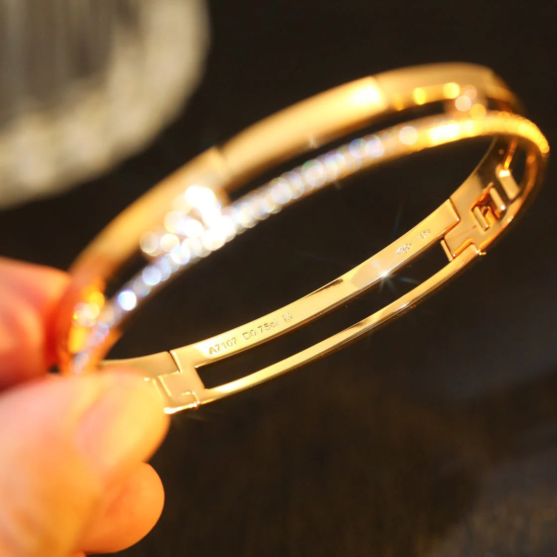 [moco jewelrys ]Move Romane Diamond Bangle Bracelet