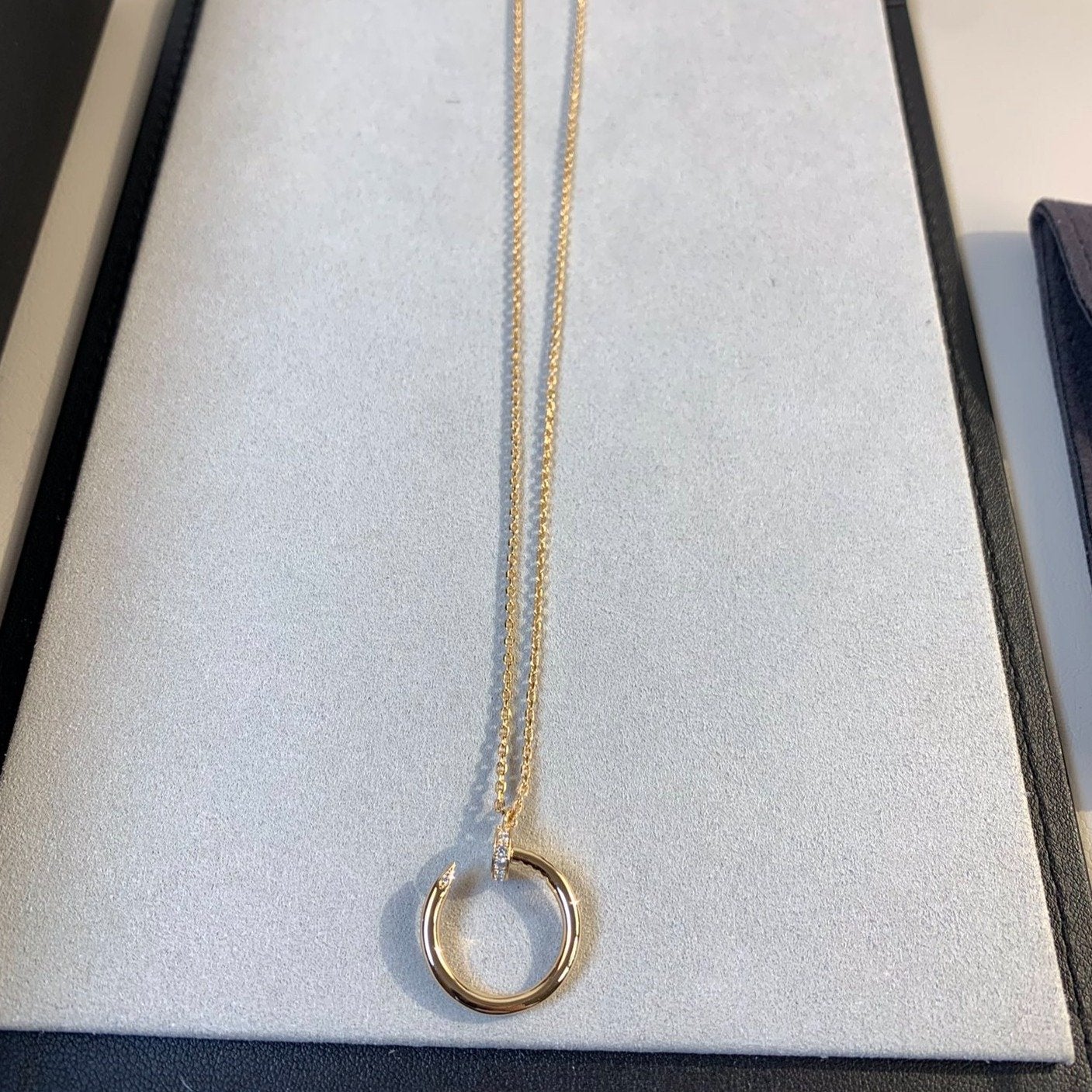 ¡®Star¡¯JUSTE NECKLACE PINK GOLD