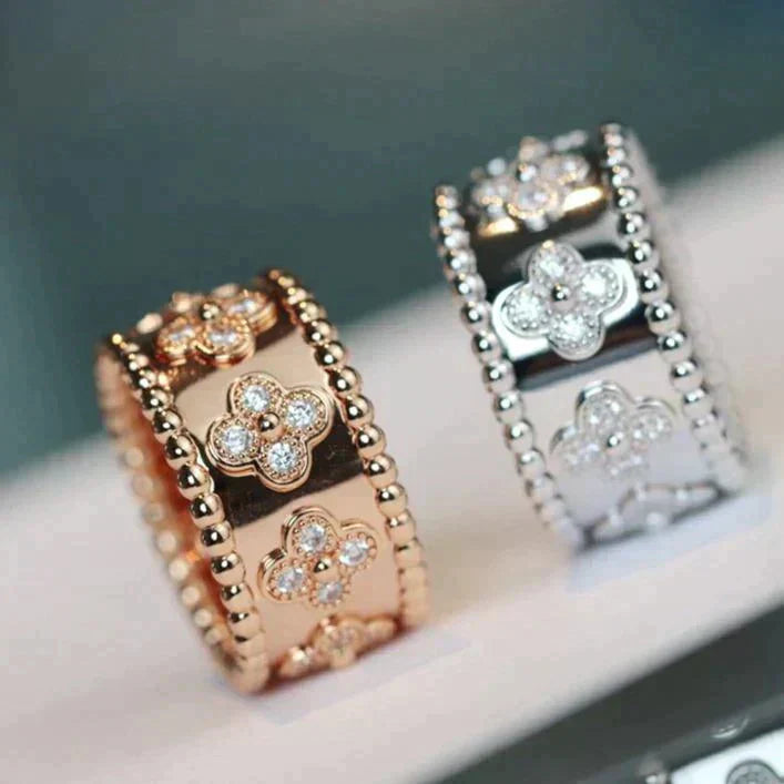 ¡®Star¡¯CLOVER KALEIDOSCOPE RING 10MM