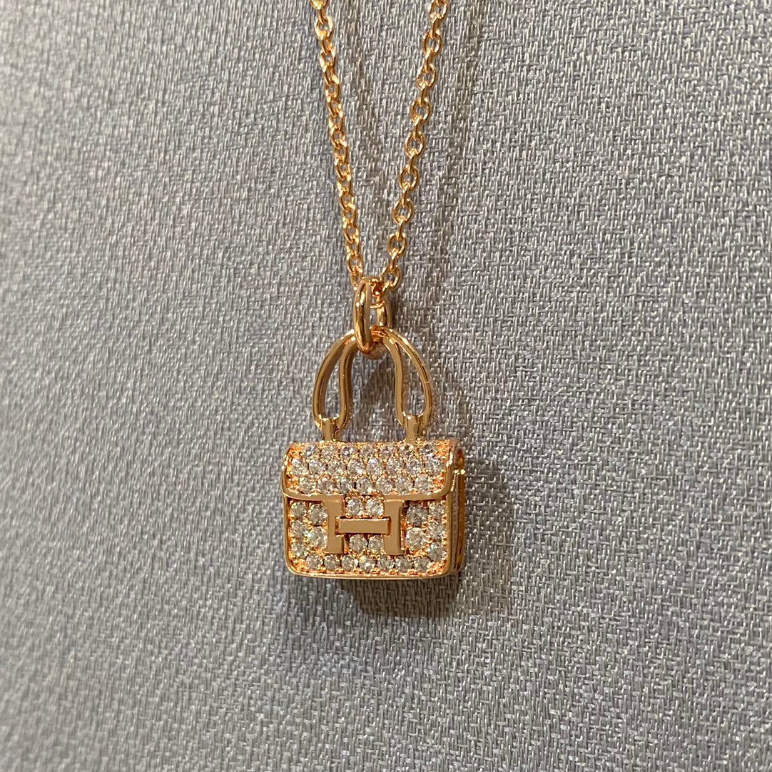 ¡®Moco¡¯CONSTANCE PEDANT DIAMOND NECKLACE