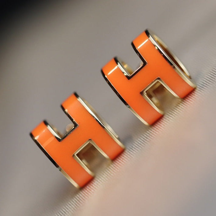 ¡®Star¡¯MINI POP H EARRINGS ORANGE