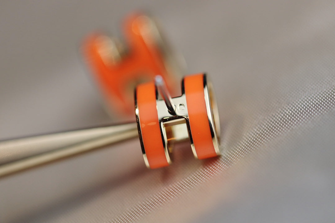 ¡®Star¡¯MINI POP H EARRINGS ORANGE