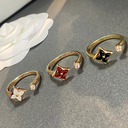 ¡®Moco¡¯STAR 1 DIAMOND OPEN RING