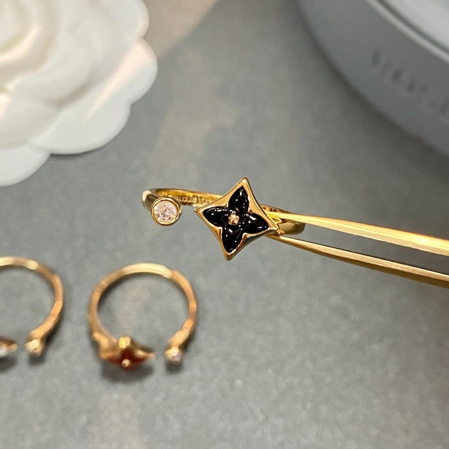 ¡®Moco¡¯STAR 1 DIAMOND OPEN RING