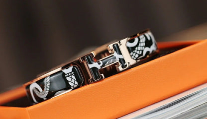 ¡®Moco¡¯H TARTAN BRACELET 12MM