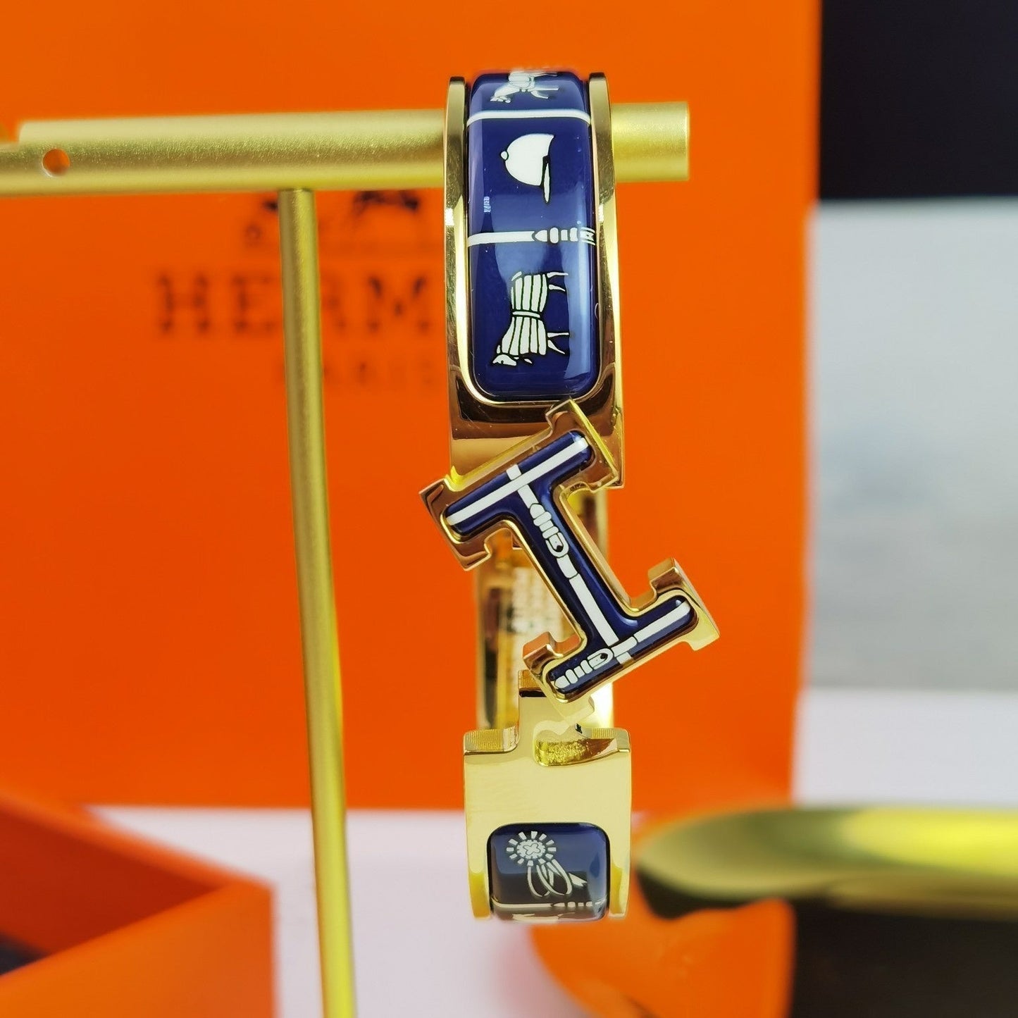¡®Moco¡¯H COUVERTURES DARK BLUE BRACELET