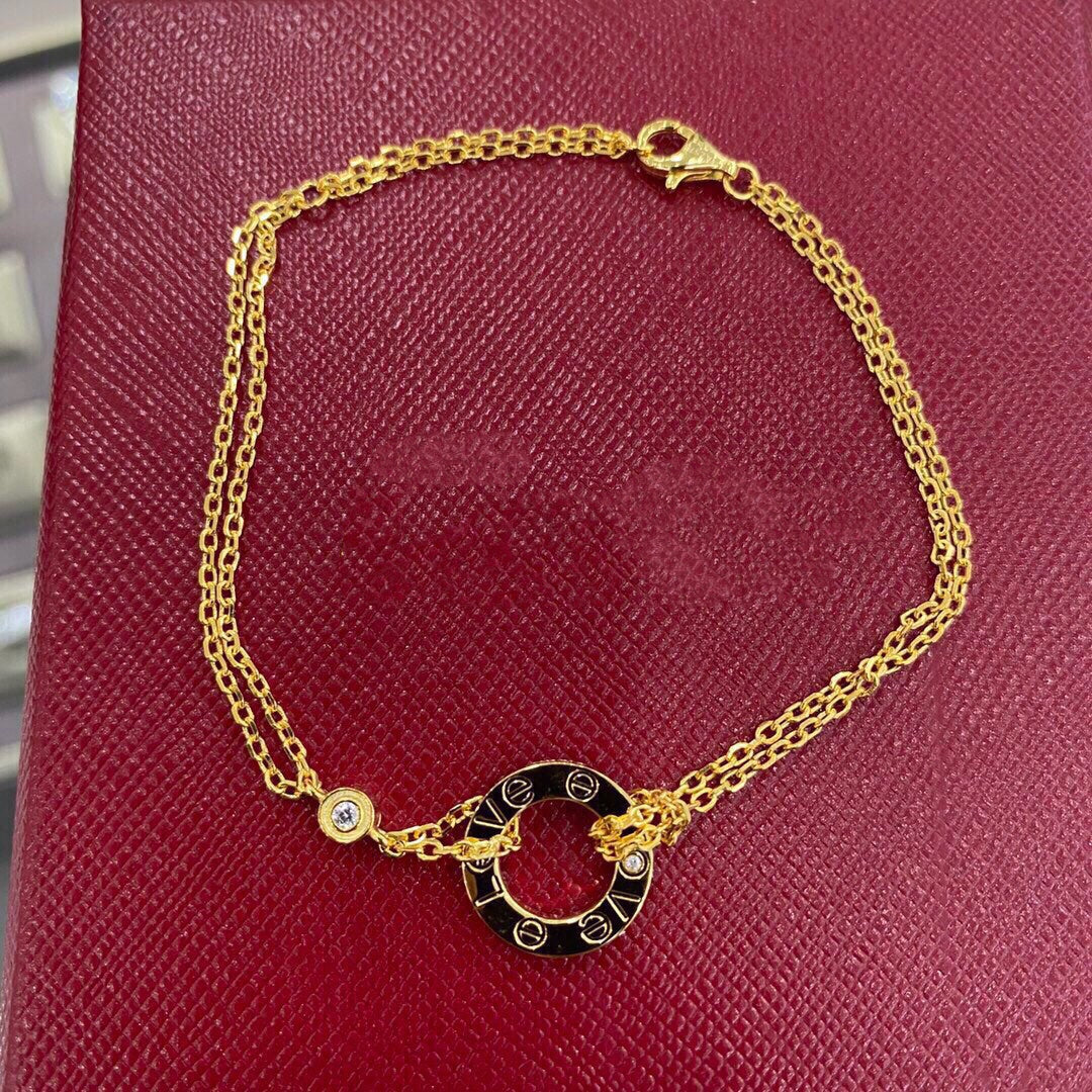 ¡®Star¡¯LOVE BRACELET 2 DIAMOND