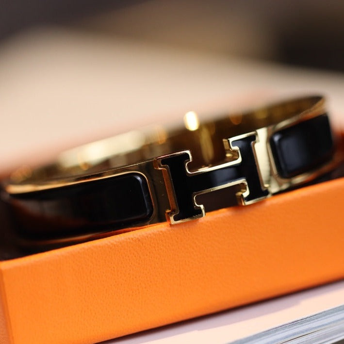 ¡®Star¡¯H BRACELET 12MM GOLD