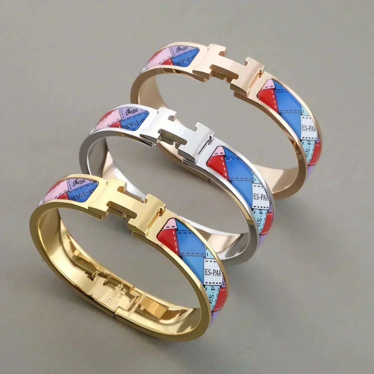 ¡®Star¡¯H BRACELET DOTTED BORDER 12MM