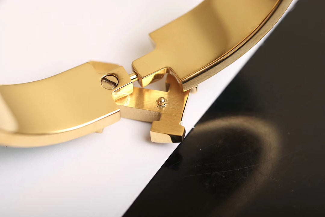 ¡®Moco¡¯H CLOUD BLUE BRACELET GOLD DIAMOND