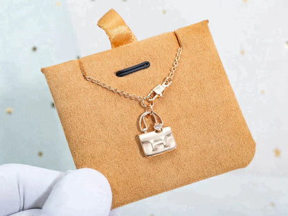 ¡®Moco¡¯AMULETTE PEDANT ROSE GOLD NECKLACE