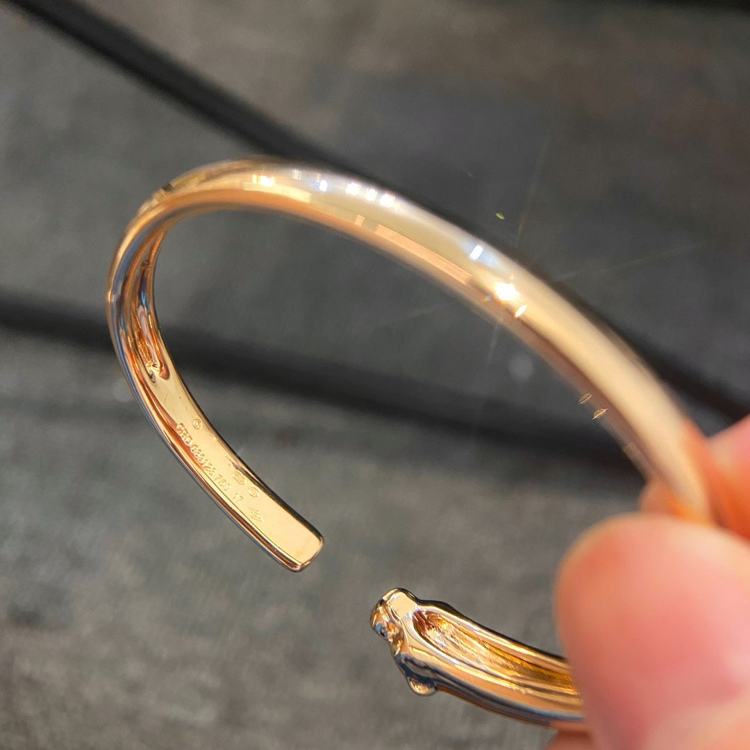 ¡®Moco¡¯PANTHERE GOLD OPEN BRACELET