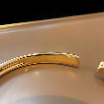 ¡®Moco¡¯PANTHERE GOLD OPEN BRACELET