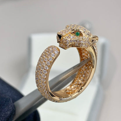 ¡®Moco¡¯PANTHERE PINK GOLD DIAMOND RING