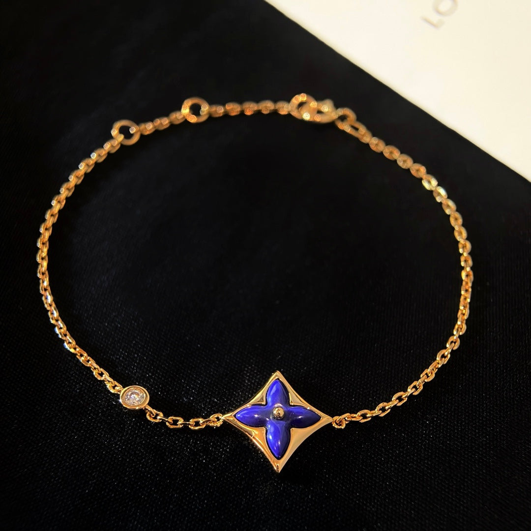 ¡®Moco¡¯COLOR STAR PINK GOLD DIAMOND BRACELET