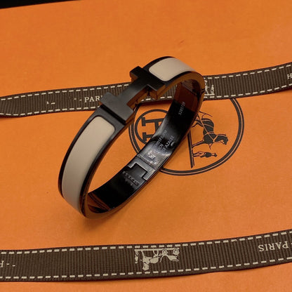 ¡®Moco¡¯H BRACELET 12MM BLACK BEIGE CERAMIC