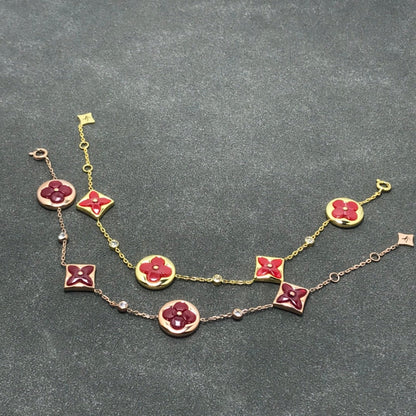 ¡®Moco¡¯STAR AND SUN CARNELIAN 4 MOTIFS 3 DIAMONDS