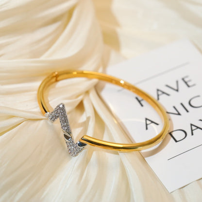 ¡®Moco¡¯VOLTE UPSITE DOWN GOLD DIAMOND BRACELET
