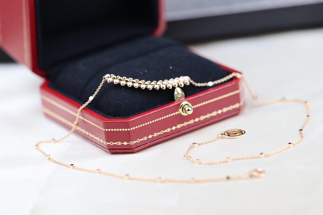 ¡®Star¡¯CLASH PINK GOLD NECKLACE