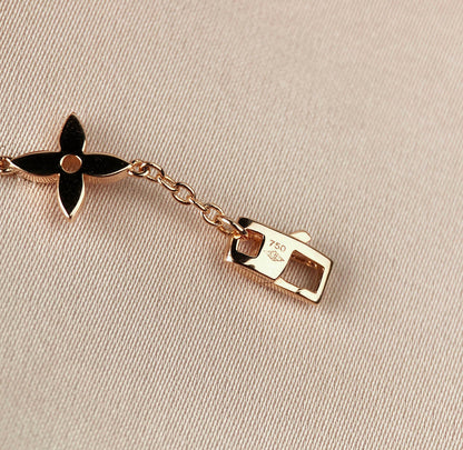 ¡®Moco¡¯STAR AND SUN 7 MOTIFS GOLD BRACELET