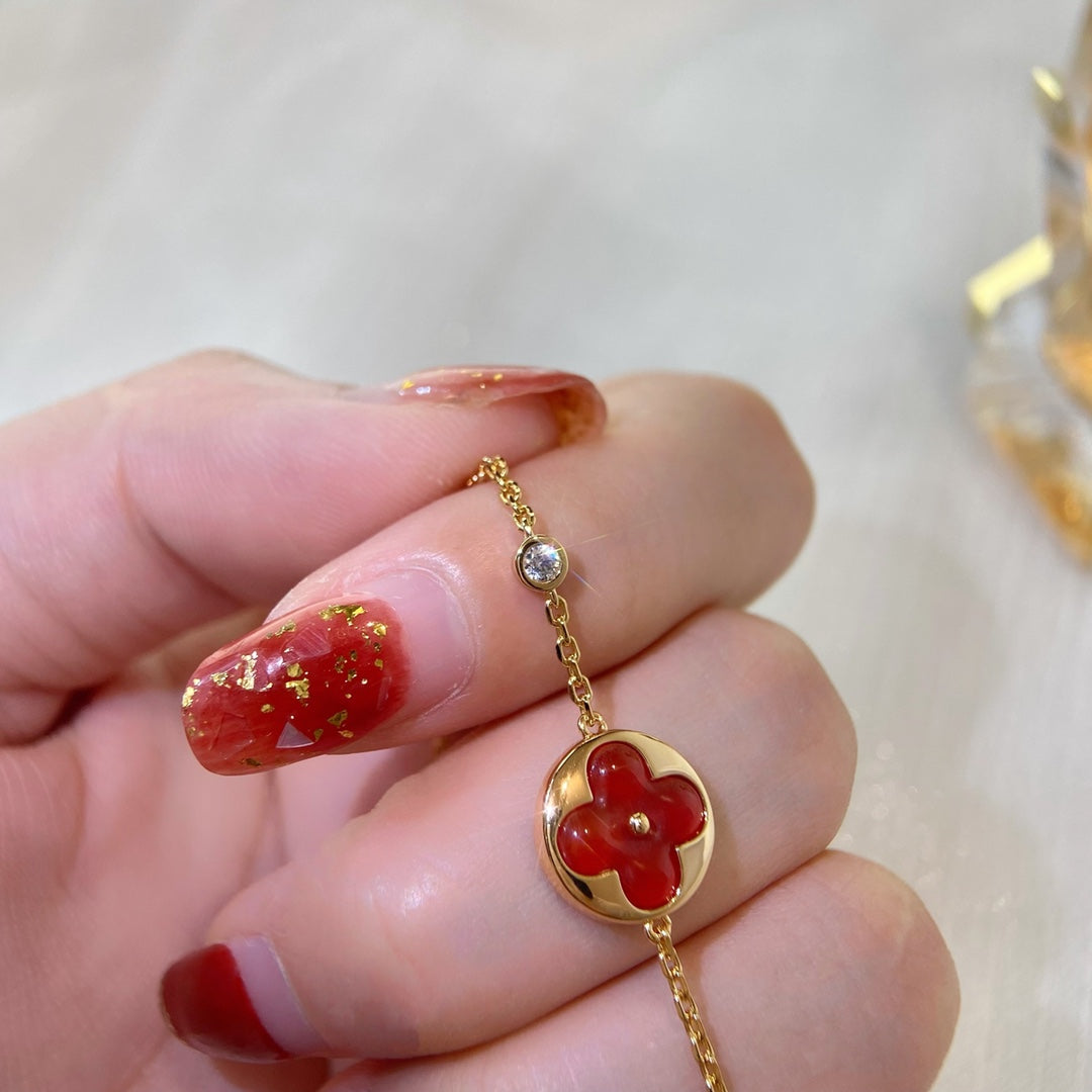 ¡®Moco¡¯SUN PEDANT CARNELIAN BRACELET