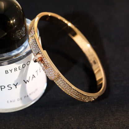 ¡®Moco¡¯KELLY BRACELET DIAMOND PAVED
