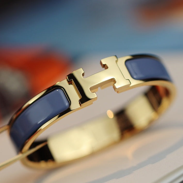 ¡®Star¡¯H BRACELET 12MM BLUE GRAY