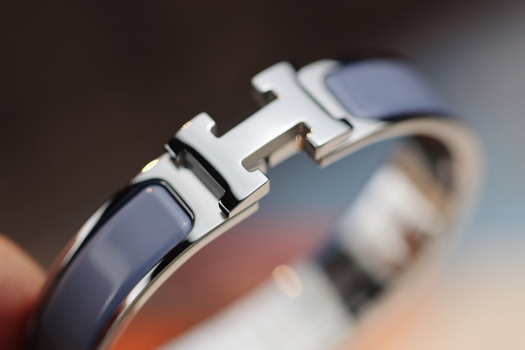 ¡®Star¡¯H BRACELET 12MM BLUE GRAY