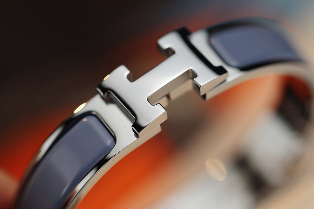 ¡®Star¡¯H BRACELET 12MM BLUE GRAY