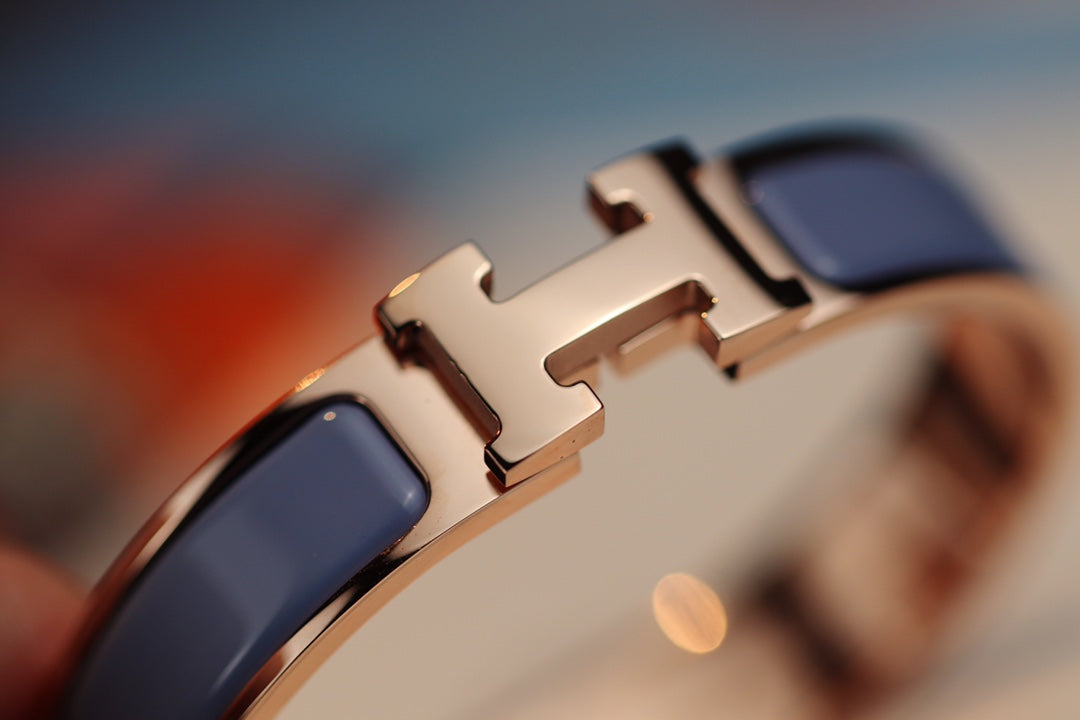 ¡®Moco¡¯H BRACELET 12MM BLUE GRAY