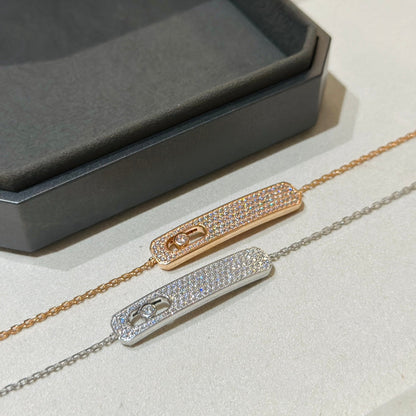 [moco jewelrys ]MOVE CLASSIQUE DIAMOND PAVED BRACELET