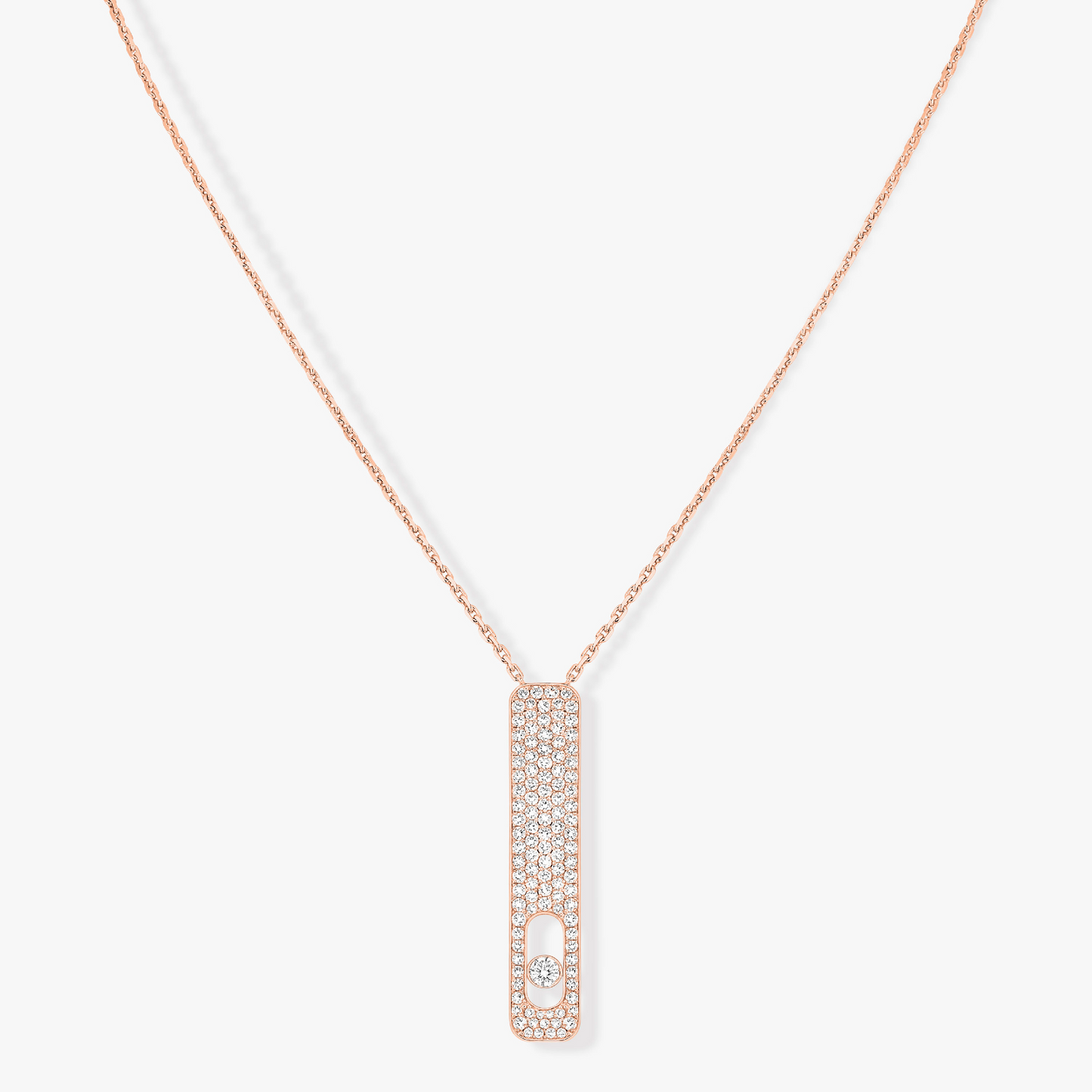 [moco jewelrys ]MY FIRST DIAMOND PAVED NECKLACE