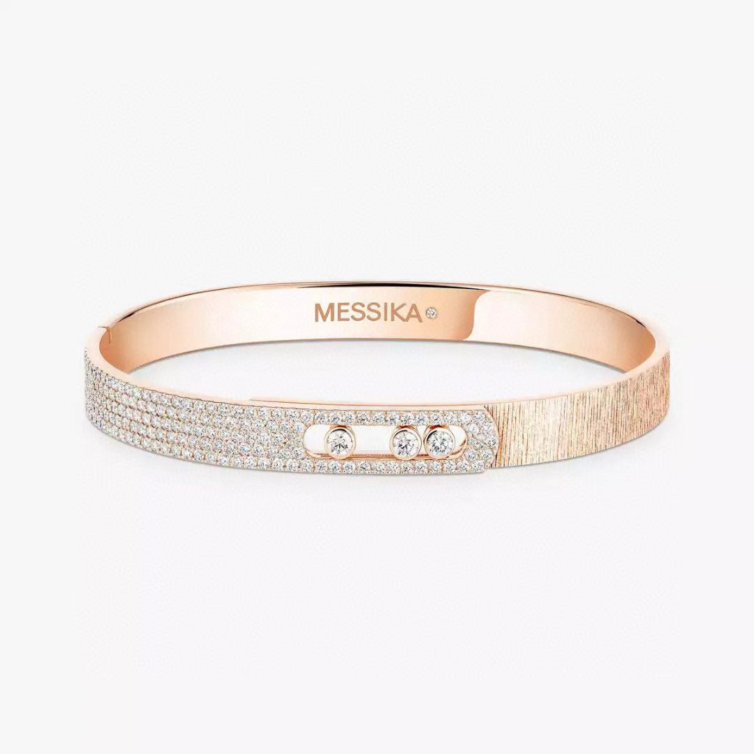 [Star] 2026 BRAND-NEW FROSTED BRACELET WITH DIAMONDS THREE COLORS