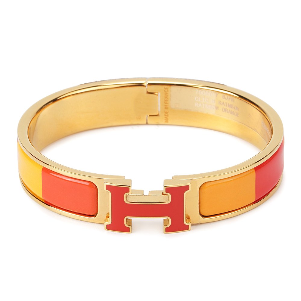 ¡®Star¡¯H BRACELET ORANGE RAINBOW CERAMIC