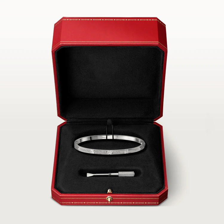 ¡®Moco¡¯LOVE BRACELET 3.65MM DIAMOND-PAVED
