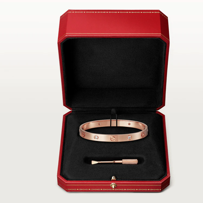 ¡®Moco¡¯LOVE BRACELET 6.1MM 4 DIAMONDS