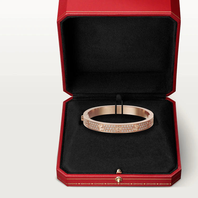 ¡®Moco¡¯LOVE BRACELET 6.1MM DIAMOND-PAVED