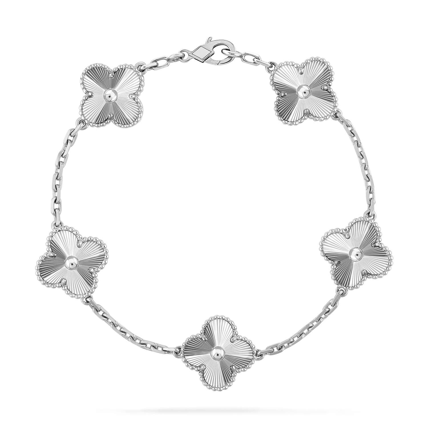 [Star]New  CLOVER 5 MOTIF LASER BRACELET COLLECTION