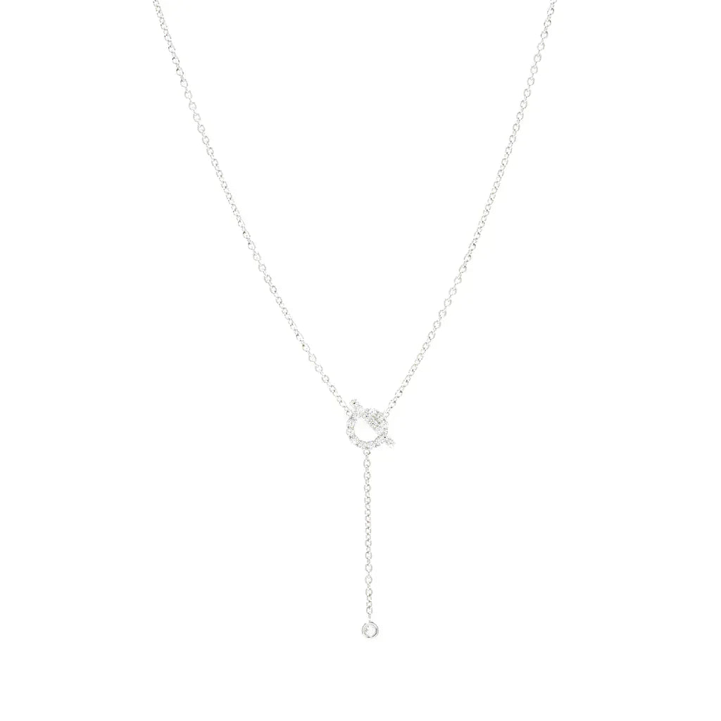 ¡®Star¡¯FINESSE SILVER DIAMOND NECKLACE