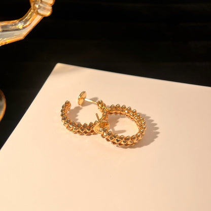 ¡®Moco¡¯CLASH SMALL HOOP EARRINGS