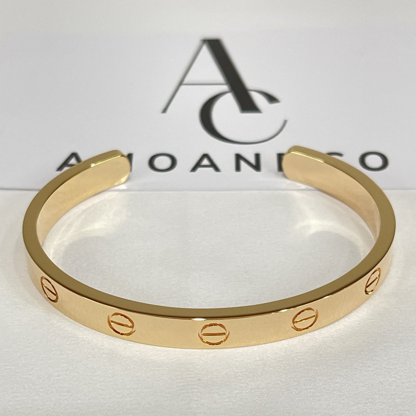¡®Moco¡¯LOVE BRACELET 6.1MM OPEN CUFF