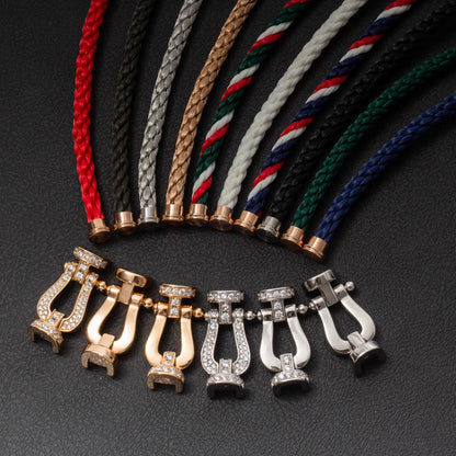 ¡®Moco¡¯FORCE LARGE HORSESHOE NO DIAMOND BRACELET SILVER