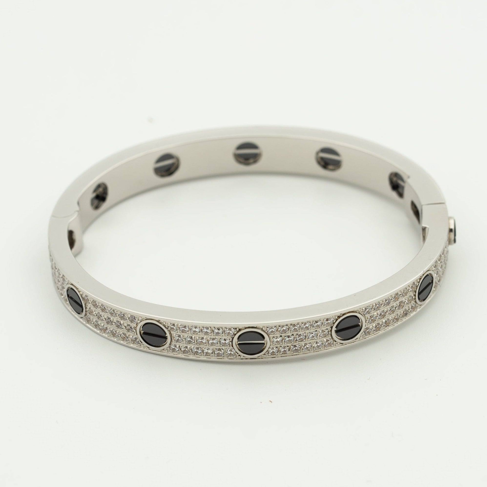 ¡®Star¡¯LOVE BRACELET 6.1MM DIAMOND-PAVED CERAMIC