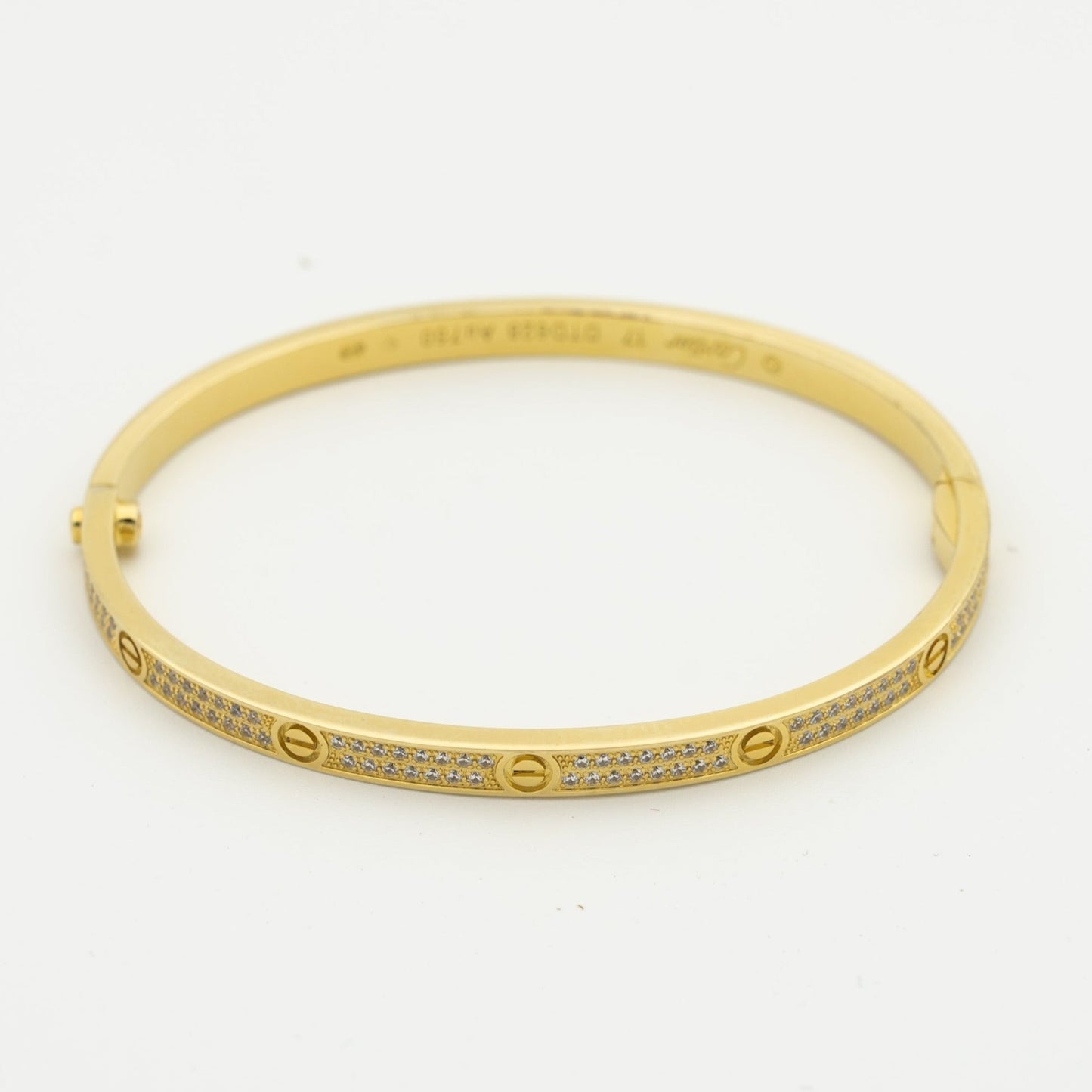 ¡®Moco¡¯LOVE BRACELET 3.65MM DIAMOND-PAVED
