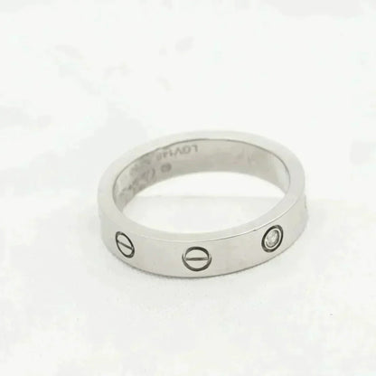 ¡®Moco¡¯LOVE RING 4MM 1 DIAMOND SILVER
